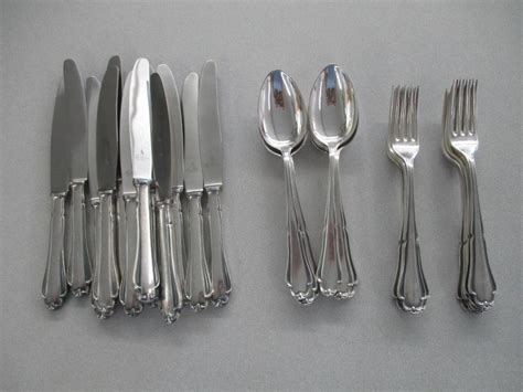 German Silver Flatware Martin 90 Rostfrei Prime Time Auctions