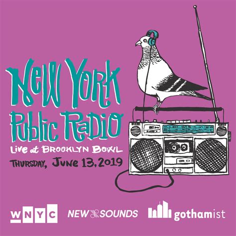 New York Public Radio Live At Brooklyn Bowl Events Events Wnyc
