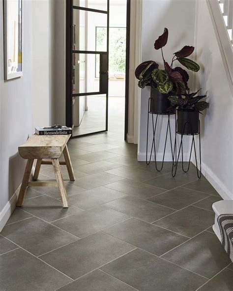 Overhaul Your Hallway Luxury Vinyl Tile Flooring Entryway Flooring