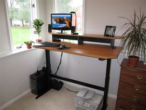 Homemade Standing Desk Showcases Creative Idea That Helps You Saving