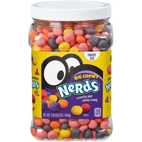 Nerds Big Chewy Candy Canister 51 Oz