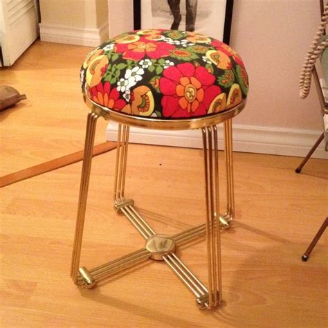 Stool I Re Covered Stool Cover Furniture Home Decor Decoration Home