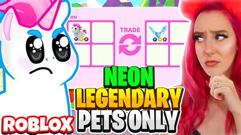 Come back in the next days for new codes. I Challenged MeganPlays to Trade ONLY *NEON LEGENDARY PETS ...