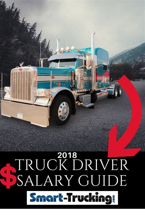 2018 Truck Driver Salary Quick Reference Guide The Only One You Need