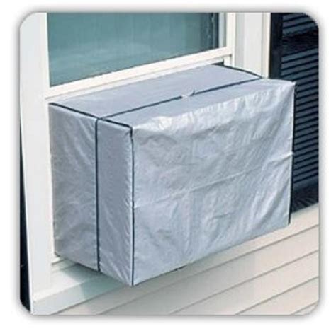 Vinyl Outside Window Air Conditioner Cover For Small Units Up To 10000