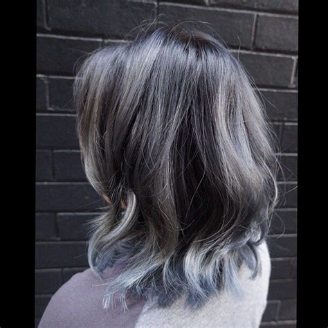 Blue Gray Hair Color Myrtis Hathaway