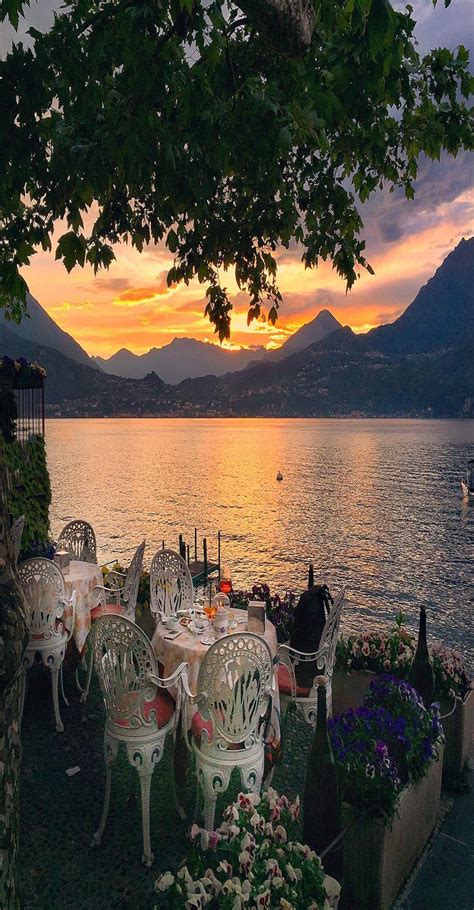 Varenna Instagram Lake Como Sunset