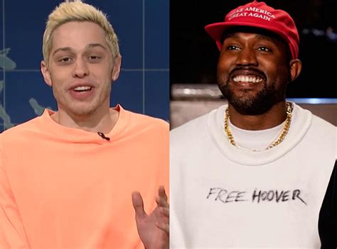 Um Pete Davidson And Kanye West Just Hung Out