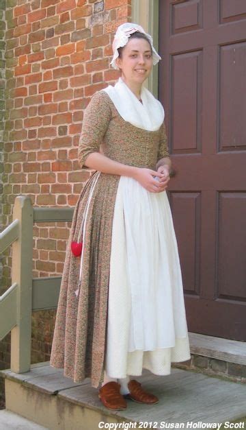 18th C Common Peoples Dress Everyday Colonial In 2019 18th Century