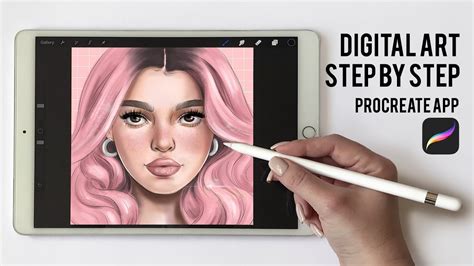 Procreate Tutorial Step By Step Digital Illustration
