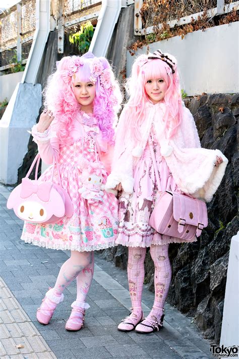 Pink Harajuku Sweet Lolitas W Angelic Pretty Btssb And My Melody