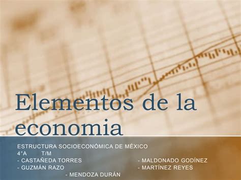 Elementos De La Economia Ppt