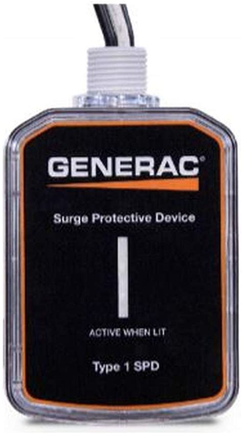 Generac Surge Protection Device 120240v 1Ø Split Phase Nema 4 Black