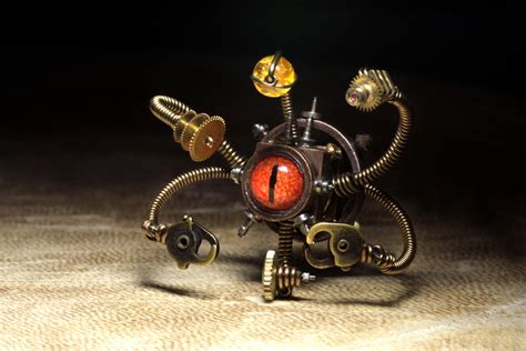 Steampunk Beholder Robot By Catherinetterings On Deviantart