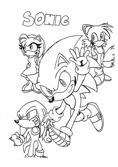 Desenhos Do Sonic 2 Para Colorir Desenhos Imprimir