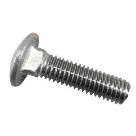 Roundhead Stainless Steel Carriage Bolt Material Grade Ss410 Size
