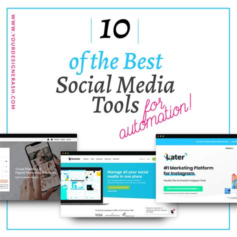 10 Of The Best Social Media Tools For Automating Your Online Business