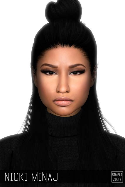 Sims 4 Ccs The Best Nicki Minaj Sim By Simpliciaty Sims 4