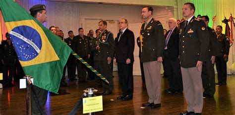 Brazilian Army Honors Us Army South Civilian Joint Base San Antonio