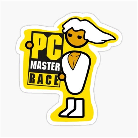 Pc Master Race Sticker For Sale By Kl Tnn Redbubble