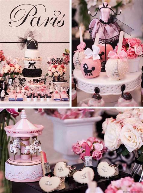 Inspiration ~ a paris party! Kara's Party Ideas » Pink Paris Birthday Party with Lots ...