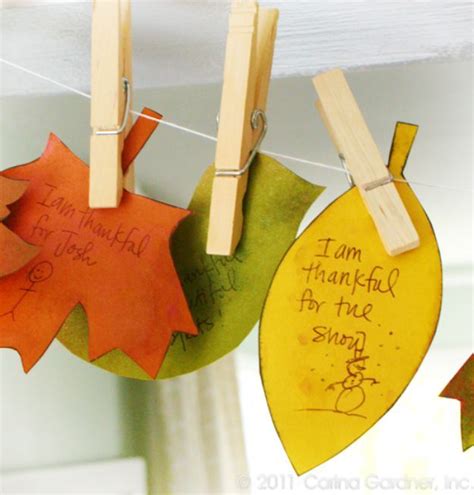thankful leaf garland amazingly falltastic thanksgiving crafts for adults thanksgiving crafts