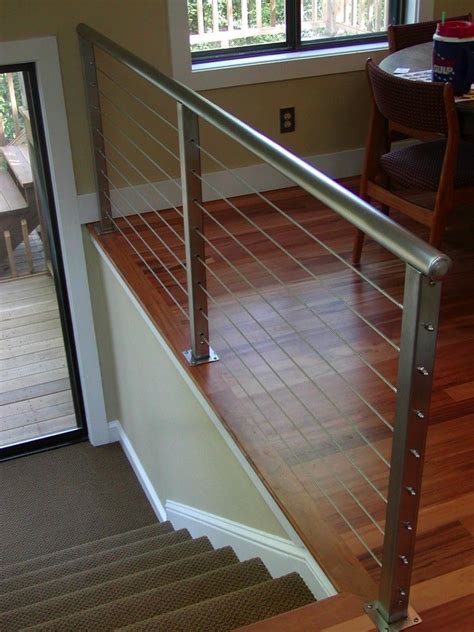 Stainless Steel Interior Railing ‹ San Diego Cable Railings Home