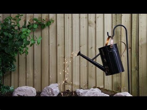 Simple steps on how to do custom printing… How To Make Your Own Watering Can Lights - YouTube | Solar powered lights, Can lights, Diy solar