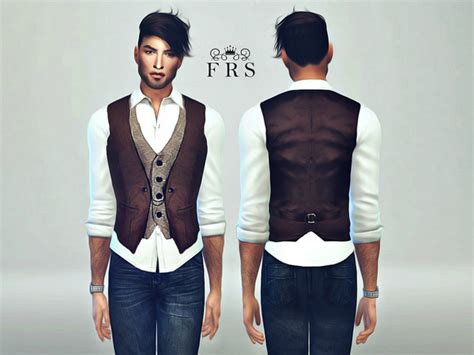 The Sims Resource Male Classic Vest