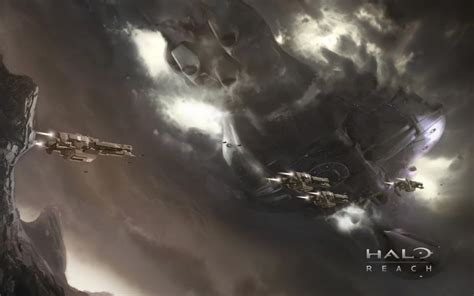 Halo Reach Spaceships Hd Wallpaper Games Wallpaper Better