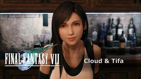 Final Fantasy Vii Remake All Cutscenes 645 Cloud And Tifa Youtube