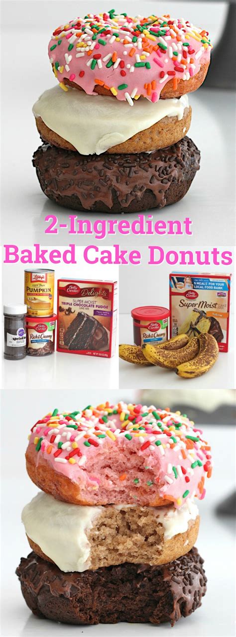2 ingredient baked cake donuts cake mix donuts cake donuts recipe cake mix recipes