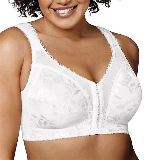 playtex white 18 hour comfort strap front close bra us 42dd uk 42dd 42714487814 ebay