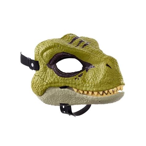 Jurassic World Velociraptor Mask Green Jurassic World Dominion Therizinosaurus Dinosaur Mask