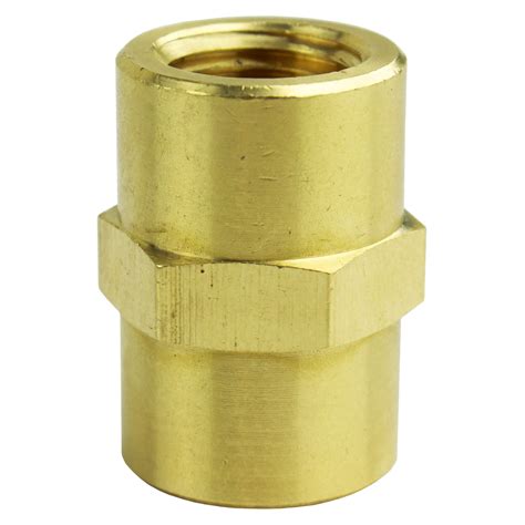 14 Npt Female Solid Brass Pipe Union Adapter Fitting Wog Solid