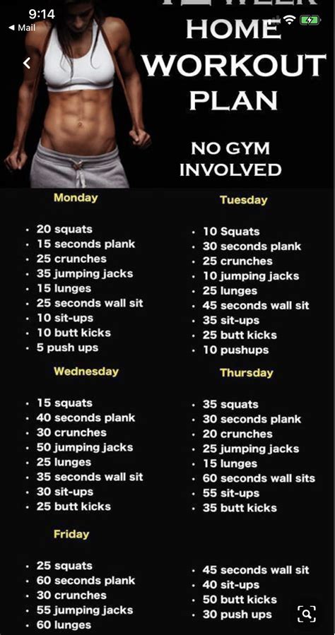 15 Minute 8 Week Workout Plan For Females For Burn Fat Fast Fitness