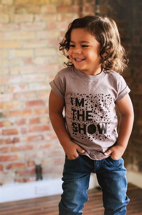 Little boy haircuts have gone from cute to unique! Finomenon Kids - I'm the Show , $26.00 (http ...