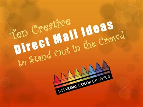 Creative Direct Mail Ideas To Make Your Mailer Stand Out