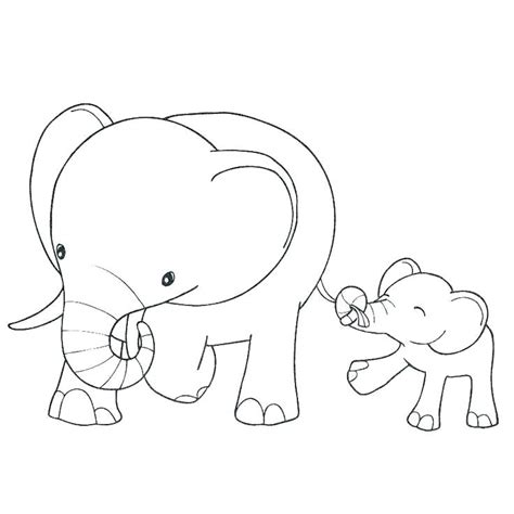 Mom And Baby Coloring Pages At Free Printable