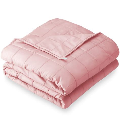 Bare Home Weighted Blanket 10lb 40x60 Heavy Blanket Throw Size For