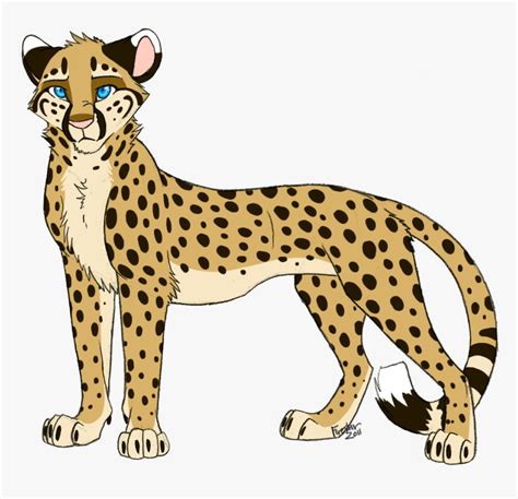 Anime Cheetah Hd Png Download Kindpng