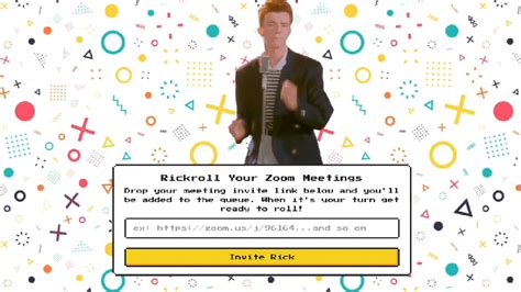 How To Rickroll Your Zoom Meeting