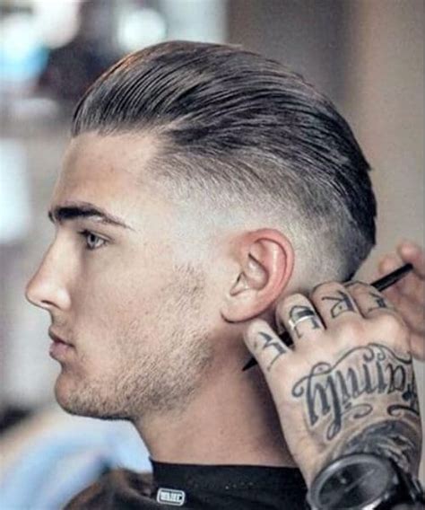 50 Slick Back Haircut Ideas For Smooth And Refined Men