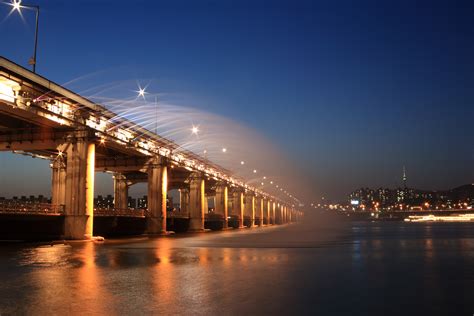 Free Images Water Light Architecture Bridge Night Morning City