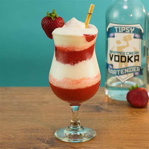 Strawberry And Cream Daiquiri Tipsy Bartender Recipe In 2020