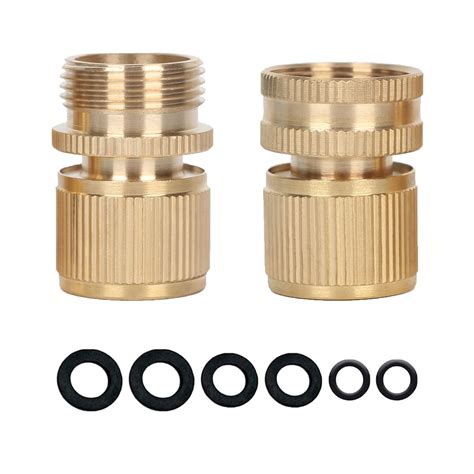Buy Brass Garden Hose Tap Connector 34female And Male Quick Connector