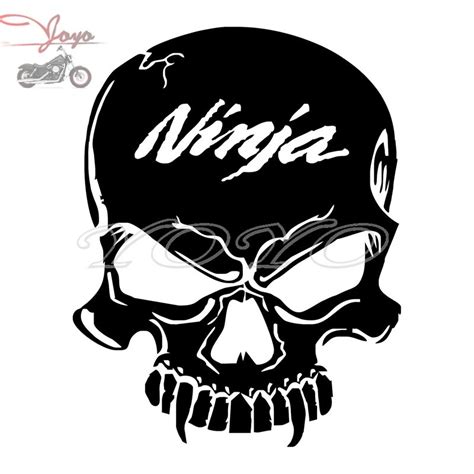 Ninja Logo Skull Adhesive Sticker Decal Fairing Stickers For Ninja