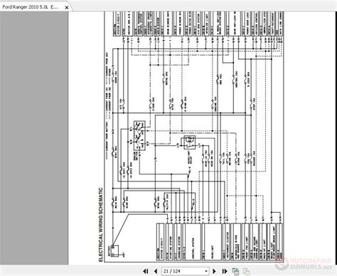 Ford Ranger 2010 50l Electrical Wiring Diagrams