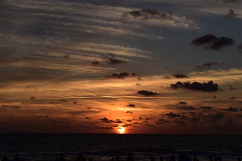 Gambar Pantai Lautan Horison Awan Matahari Terbit Matahari