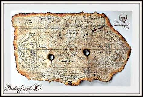Large Goonies Treasure Map Print Etsy Goonies Treasure Pirate Island